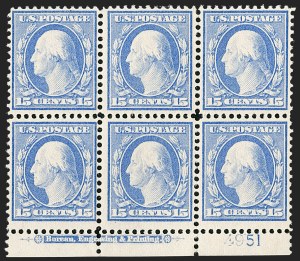 Sale 1187, Lot 545, 1910-13 Washington-Franklin Issue (Scott 374-396)