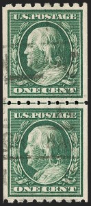 Sale Number 1187, Lot Number 556, 1910-13 Washington-Franklin Issue (Scott 374-396)
