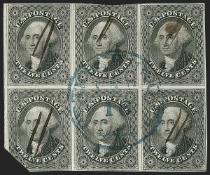 Sale 1187, Lot 56, 1851-56 Issue (Scott 5-17)