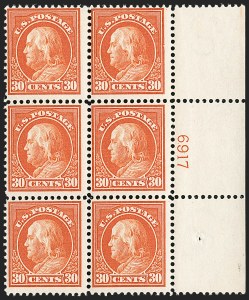 Sale 1187, Lot 577, 1912-14 Washington-Franklin Issue (Scott 405-423)