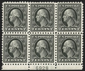 Sale 1187, Lot 584, 1913-15 Washington-Franklin Issues (Scott 424-461)
