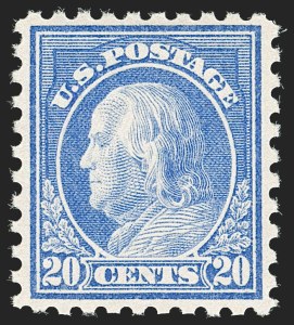 Sale 1187, Lot 586, 1913-15 Washington-Franklin Issues (Scott 424-461)