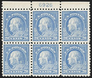 Sale 1187, Lot 587, 1913-15 Washington-Franklin Issues (Scott 424-461)
