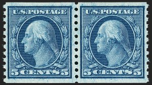 Sale 1187, Lot 596, 1913-15 Washington-Franklin Issues (Scott 424-461)