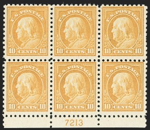 Sale 1187, Lot 606, 1916-17 Issues (Scott 462-480)