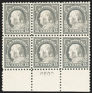 Sale 1187, Lot 607, 1916-17 Issues (Scott 462-480)