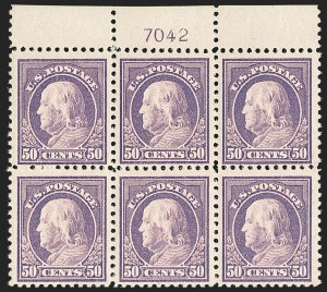 Sale 1187, Lot 635, 1917-19 Issues (Scott 481-524)