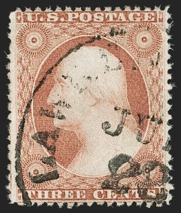 Sale 1187, Lot 74, 1857-60 Issue (Scott 18-39)