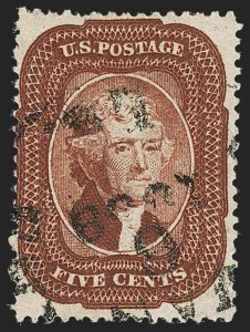 Sale 1187, Lot 82, 1857-60 Issue (Scott 18-39)