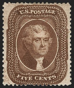 Sale 1187, Lot 85, 1857-60 Issue (Scott 18-39)