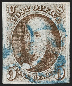 Sale 1187, Lot 9, 1847 Issue (Scott 1-2)