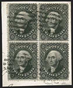 Sale 1187, Lot 92, 1857-60 Issue (Scott 18-39)