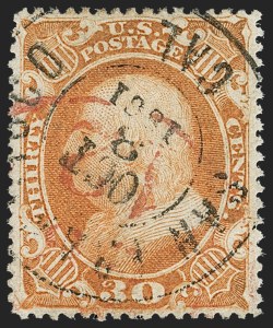 Sale 1187, Lot 97, 1857-60 Issue (Scott 18-39)