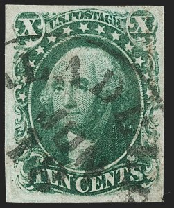 Sale 1192, Lot 100, 1851-56 Issue (Scott 5-17)
