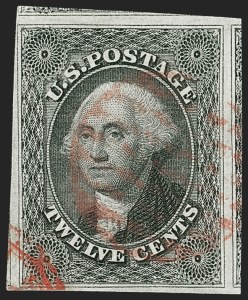 Sale 1192, Lot 104, 1851-56 Issue (Scott 5-17)