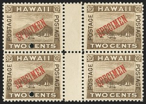 Sale 1192, Lot 1042, Hawaii: 1869 thru Later Issues