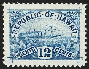 Sale 1192, Lot 1043, Hawaii: 1869 thru Later Issues