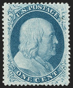 Sale Number 1192, Lot Number 115, 1857-60 Issue (Scott 18-39)
