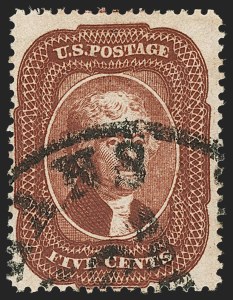 Sale 1192, Lot 122, 1857-60 Issue (Scott 18-39)