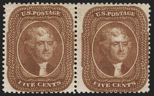 Sale 1192, Lot 127, 1857-60 Issue (Scott 18-39)