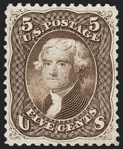 Sale 1192, Lot 171, 1861-66 Issue (Scott 56-78)