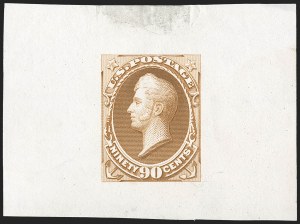 Sale 1192, Lot 18, Essays, Proofs and Specimens