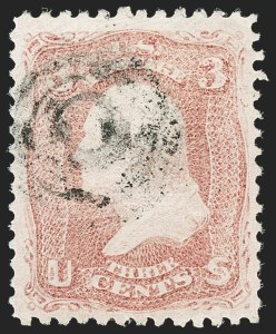 Sale 1192, Lot 181, 1867-68 Grilled Issue (Scott 79-101)