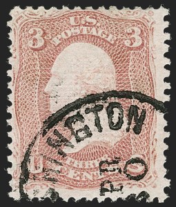 Sale 1192, Lot 183, 1867-68 Grilled Issue (Scott 79-101)