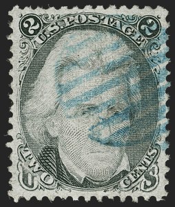 Sale Number 1192, Lot Number 185, 1867-68 Grilled Issue (Scott 79-101) Sale Number 1192, Lot Number 185, 1867-68 Grilled Issue (Scott 79-101)