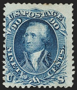 Sale 1192, Lot 194, 1867-68 Grilled Issue (Scott 79-101)