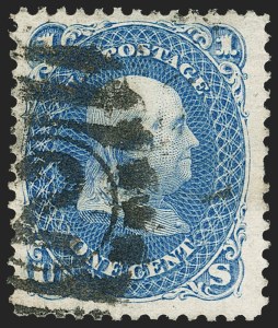 Sale 1192, Lot 199, 1875 Re-Issue of 1861-66 Issue (Scott 102-111)