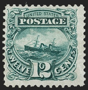 Sale 1192, Lot 230, 1875 Re-Issue of 1869 Pictorial Issue (Scott 123-133a)