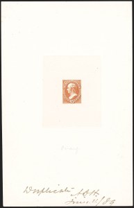 Sale 1192, Lot 26, Essays, Proofs and Specimens