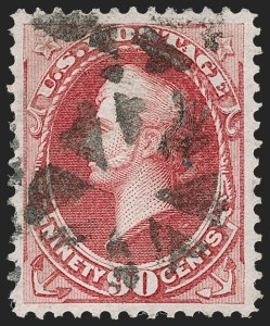 Sale 1192, Lot 262, 1873-75 Continental Bank Note Co. Issue (Scott 156-166, 171)