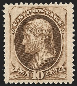Sale 1192, Lot 265, 1879-88 American Bank Note Co. Issues (Scott 182-218)