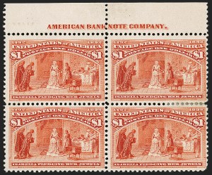 Sale 1192, Lot 307, 1893 Columbian Issue (Scott 230-245)