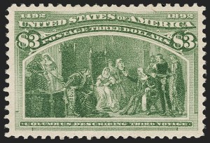 Sale 1192, Lot 313, 1893 Columbian Issue (Scott 230-245)