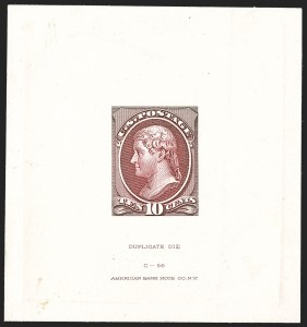 Sale 1192, Lot 32, Essays, Proofs and Specimens