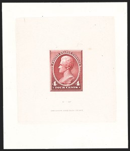 Sale 1192, Lot 35, Essays, Proofs and Specimens