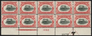 Sale 1192, Lot 372, 1901 Pan-American Issue (Scott 294-299)