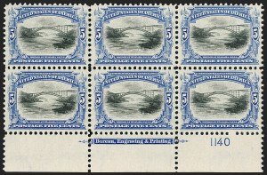 Sale 1192, Lot 375, 1901 Pan-American Issue (Scott 294-299)