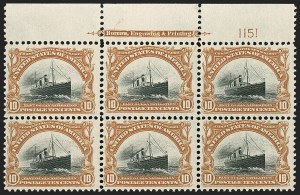 Sale 1192, Lot 380, 1901 Pan-American Issue (Scott 294-299)