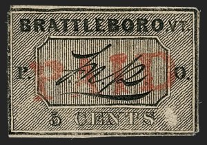 Sale 1192, Lot 42, Postmasters' Provisionals