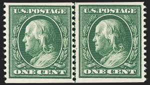 Sale 1192, Lot 424, 1908-10 Washington-Franklin Issues (Scott 331-356)