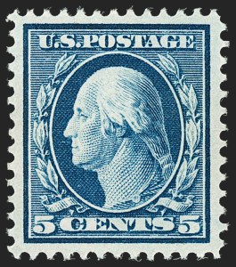Sale 1192, Lot 455, 1910-13 Washington-Franklin Issue (Scott 374-396)