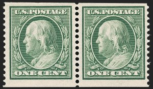 Sale 1192, Lot 459, 1910-13 Washington-Franklin Issue (Scott 374-396)