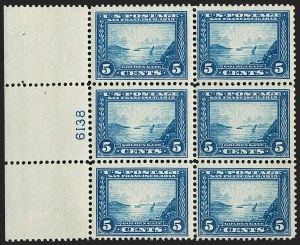 Sale 1192, Lot 473, 1913-15 Panama-Pacific Issue (Scott 397-404)