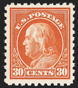 Sale 1192, Lot 491, 1913-15 Washington-Franklin Issues (Scott 424-461)
