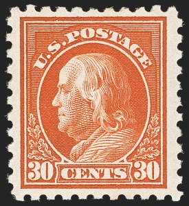 Sale 1192, Lot 492, 1913-15 Washington-Franklin Issues (Scott 424-461)