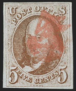 Sale 1192, Lot 53, 1847 Issue (Scott 1-2)